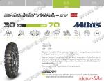 МОТО ГУМА ВЪНШНА 130/80-18 72R TL/TT ENDURO TRAIL XT+ DAKAR МИТАС-3